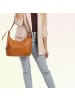 Toscanto Toscanto Schultertasche Leder tan, hellbraun ca. 37cm