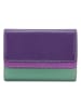 MYWALIT Geldbörse Leder 13 cm orchid