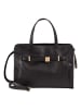 Umhängetasche Leder 32 cm schwarz