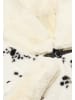 Usha Women Poncho in Wollweiss Schwarz