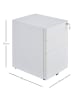 Vinsetto Rollcontainer-B39 x T48 x H59 cm-Weiß