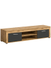 ebuy24 TV Tisch Jam Grau 160 x 40 cm