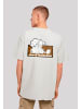 F4NT4STIC Oversize T-Shirt Pinocchio Maybe Tomorrow in lightasphalt