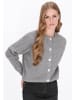 DreiMaster Vintage Women Cardigan in grey melange