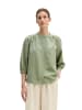Marc O'Polo Streifen-Bluse A-Shape in Medium Green