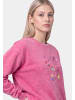 myMo Women Sweatshirt in Fuchsia