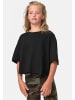 Urban Classics Urban Classics Damen Girls Short Kimono Tee in black