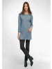 PETER HAHN 3/4 Arm-Pullover cotton in rauchblau