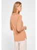 PETER HAHN Strickpolopullover Cashmere in CAPPUCCINO