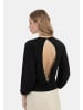 faina Damen Langarmshirt in Schwarz