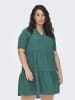 ONLY Carmakoma Kleid in Deep Teal