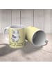 Mr. & Mrs. Panda Tasse Panda Insulinpumpe mit Spruch in Gelb Pastell