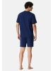 Schiesser Schlafanzug Modern Essentials in Navy