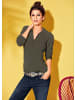 Heine Polopullover in oliv