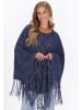 IZIA Poncho in navy