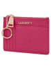 Lazarotti Bologna Leather Schlüsseletui Leder 11,5 cm mit Air Tag Fach in hot pink