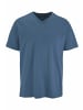 H.I.S T-Shirt in dunkelblau, mittelblau, graublau