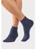Bench Kurzsocken in marine, jeansblau meliert, hellblau meliert
