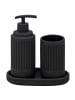 eluno Bad-Accessoires Set CASCINA 3tlg. ca. 8 x 18 x 8 cm (B/H/T)