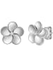 Rafaela Donata Ohrringe Blume aus Sterling Silber mit Zirkonia in silber