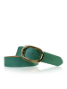 FRONHOFER Ledergürtel in Jade