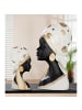 GILDE Figur Mara creme, schwarz - (H) 41 cm