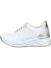 remonte Schnürschuhe in weiss/weiss-golf/muschel/lightgold