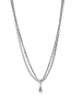 PURELEI Kette Droplet Silber
