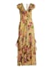 Vera Mont Abendkleid in gelb rosa - 0002
