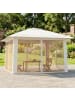 COSTWAY Pop Up Pavillon 4x4 m in Beige