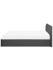 Beliani Doppelbett ORBEY in Grau - (W) 197 x (H) 88 x (L) 212 cm