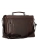 Leonhard Heyden Roma Aktentasche Leder 40 cm Laptopfach braun