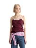 Marc O'Polo DENIM Top mit Struktur slim in Dark Red