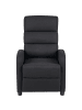 Beliani Fernsehsessel OTUS in Schwarz - (W) 67 x (H) 75 x (L) 89 cm