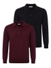 Felix Hardy Pullover in Schwarz-Bordeaux
