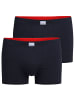 CECEBA Boxershorts 2er Pack in Navy melange