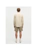 MADS NORGAARD COPENHAGEN Langarmhemd Dyed Canvas Skyler in grau