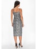 faina Women Dress in silver multicolor