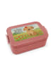 Mr. & Mrs. Panda Snackbox Hund Dame Design mit Spruch in Rot Pastell