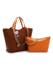 Tamaris Keshia Shopper Tasche 48 cm in cognac