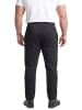 Men Plus Lange Sweathose in schwarz