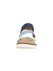 remonte Ledersandalen aus Alanya Blau