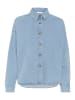 Soaked in Luxury Langarm - Hemd SLAnnabeth Lockere Passform in Light Blue Denim