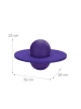 relaxdays Pogo Ball in Lila - 100 kg
