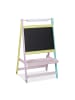 relaxdays Kindertafel in Bunt - (B)56 x (H)90 x (T)42 cm