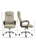Vinsetto Bürostuhl-62L x 76B x 110-119H cm-Beige