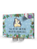 Mr. & Mrs. Panda Adventskalender Pinguin umarmen mit Spruch in Eisblau