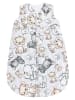 TupTam Baby Sommer Schlafsack Ärmellos Unwattiert in grau/beige
