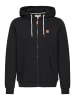 BLEND Kapuzenfleecejacke BHPoelle in Schwarz