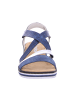 rieker Keilsandalen in baltik/silber/royal